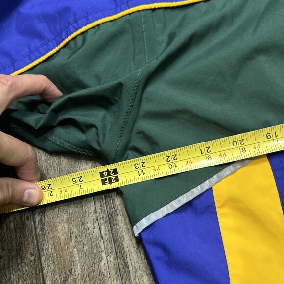 Vintage Asics Full Zip 80s 90s Windbreaker Jacket Size Large WT93 Multicolor - Picture 8 of 8